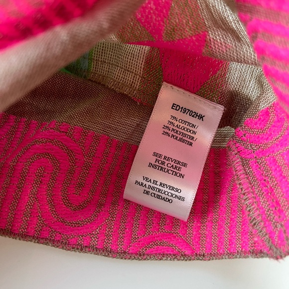 En Crème Multicolor Aztec Long Sleeve Dress N226-43 - Picture 7 of 9